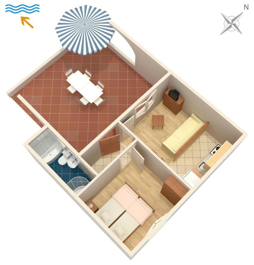 Apartments By The Sea Punat, Krk - 5351 Εξωτερικό φωτογραφία